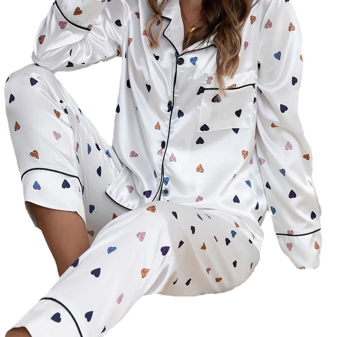 Pajamas Women's Long-sleeved Homewear